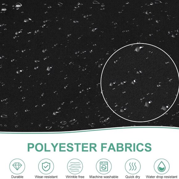 2 Pack 3 Pockets Adjustable Bib Apron Chef Kitchen Cooking Aprons for Wo… - Picture 4 of 7